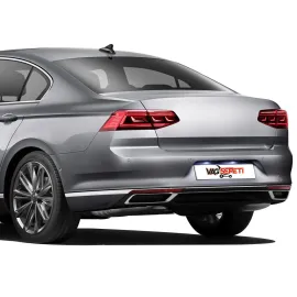 Siyah Krom Bagaj Alt Çıtası (1 Parça)