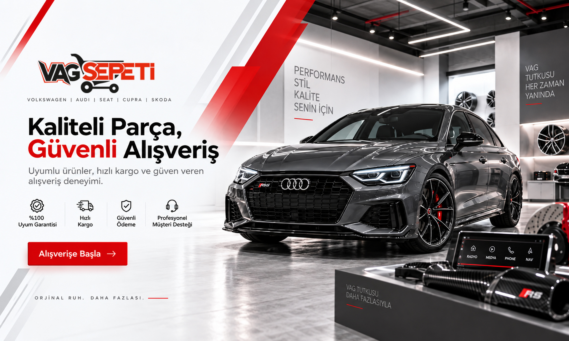 Kaliteli Parça, Güvenli Alışveriş