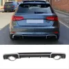 Hatchback 2016 - 2019 İçin Uyumlu Rs3 Difüzör (Normal Tampon İçin)