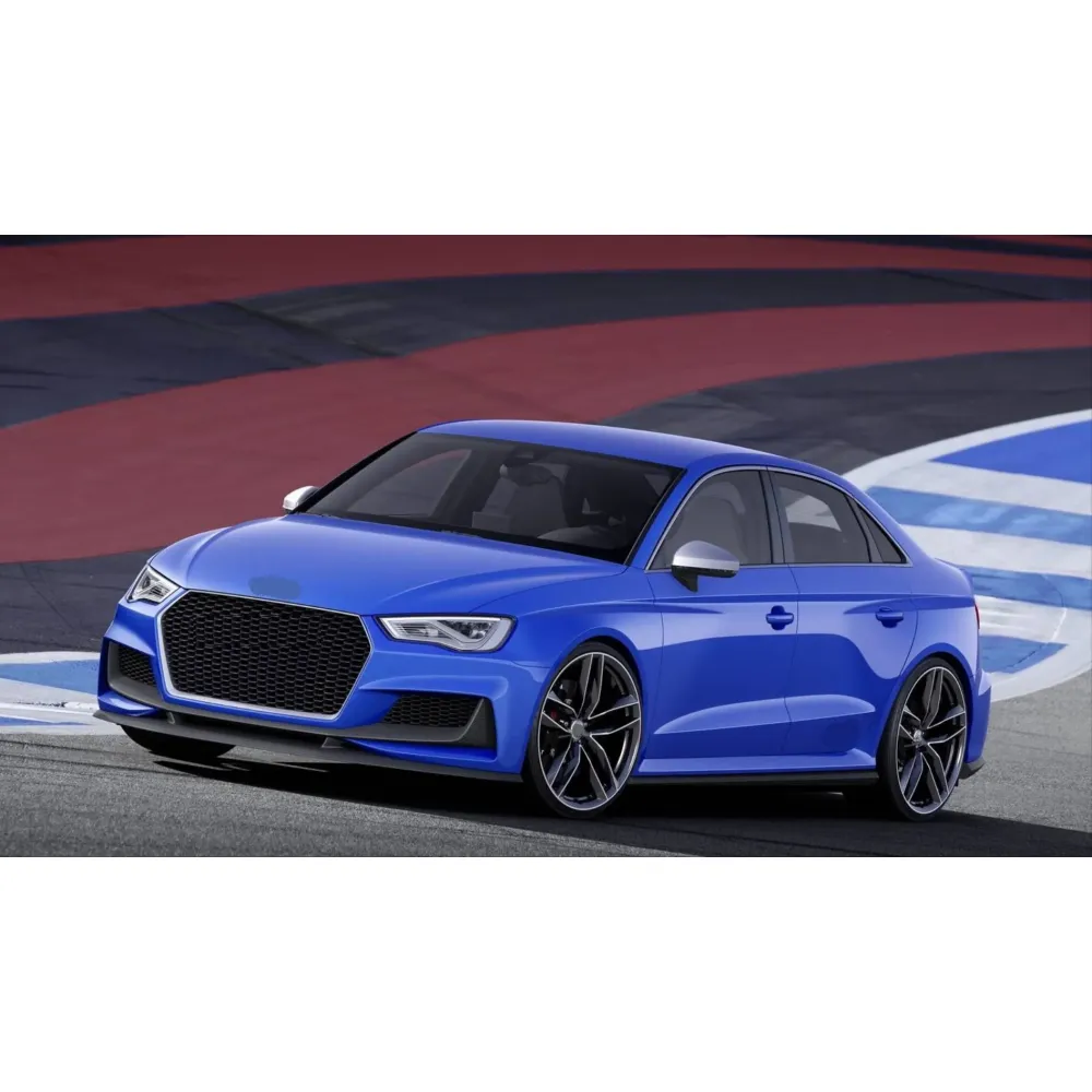 Sedan 2013-2016 İçin Uyumlu RS3 Ön Tampon Seti (Sedan) - Sis Yuvasız Model