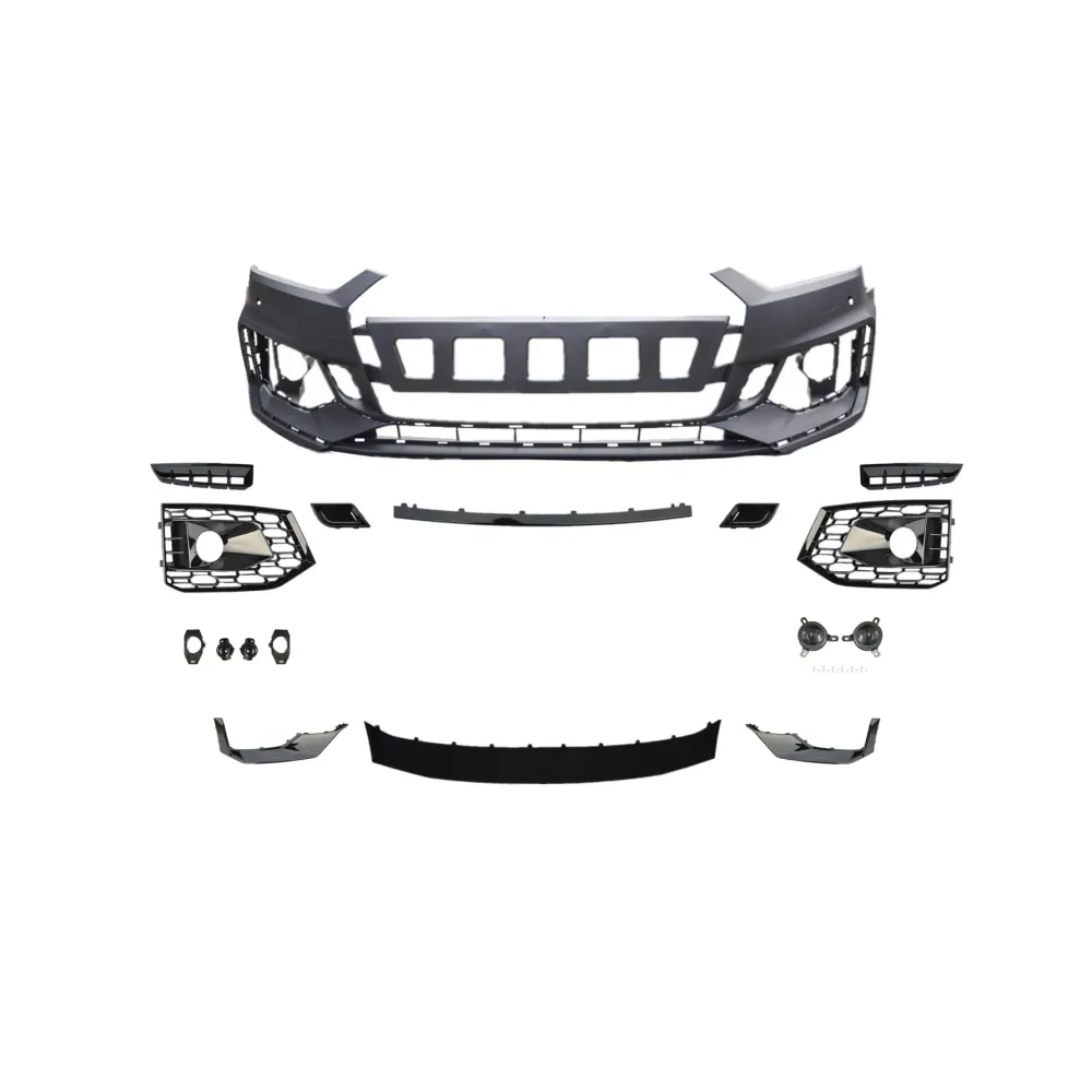 2012-2015 İçin Uyumlu Rs5 2017+ Facelift Ön Tampon & Panjur Set