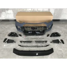 2021+ İçin Uyumlu 4 Kapı Rs5 Ön Tampon Panjur Set