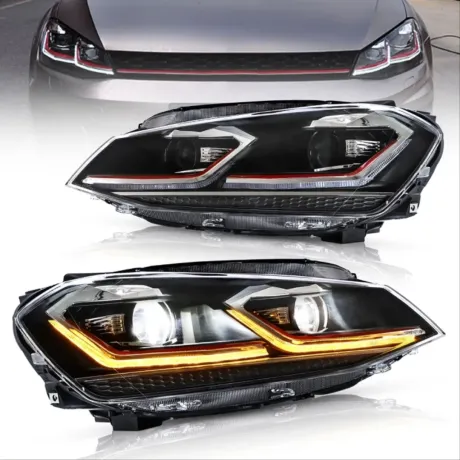 2018-2020 İçin Uyumlu J Led Far Gti Kırmızı