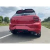 2018+ İçin Uyumlu Mk6 Çift Egzoz Difüzör (Piano Black)