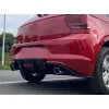 2018+ İçin Uyumlu Mk6 Çift Egzoz Difüzör (Piano Black)