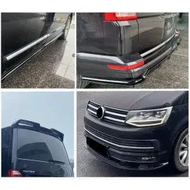 T6 İçin Aero Kit (Spoiler Dahil) Parlak Siyah
