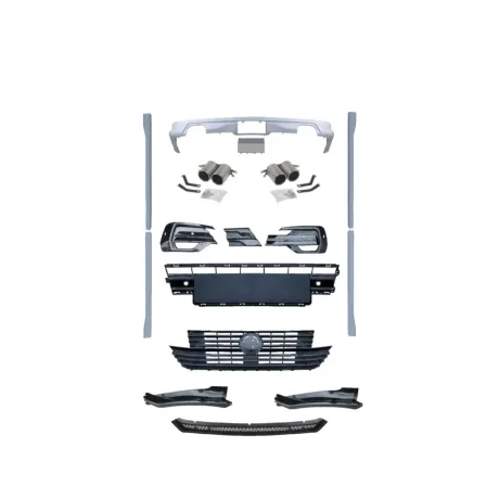 T6.1 Rline Body Kit (Siyah Panjur)  2020+ (Kısa Şase)